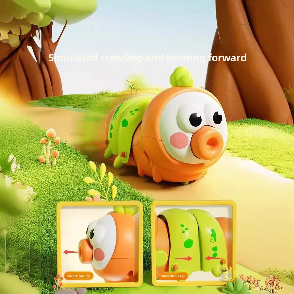 ألعاب تعليمية للأطفال كاتربيلر تعلم الزحف، ألعاب كاتربيلر ممتعة، ألعاب الزحف على شكل عقارب الساعة