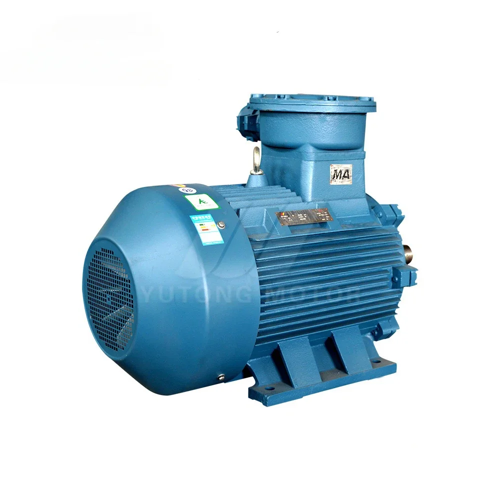 Yutong YB3 7.5kw 10hp 3000rmp three phase ac electric explosion proof motor price