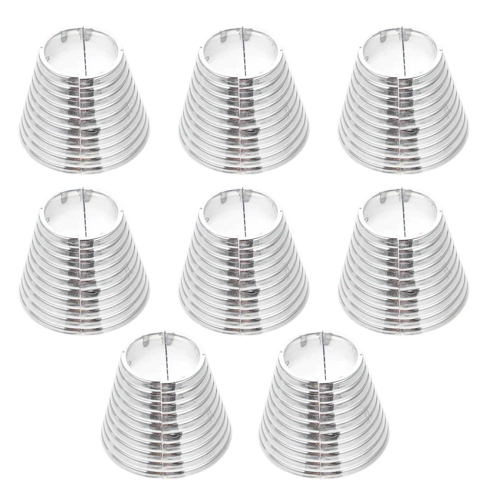 

8Pcs Ponytail Holder Clips Eye Catching Attractive Unique Design Daily Party Use Gift Friends Ponytail Buckles