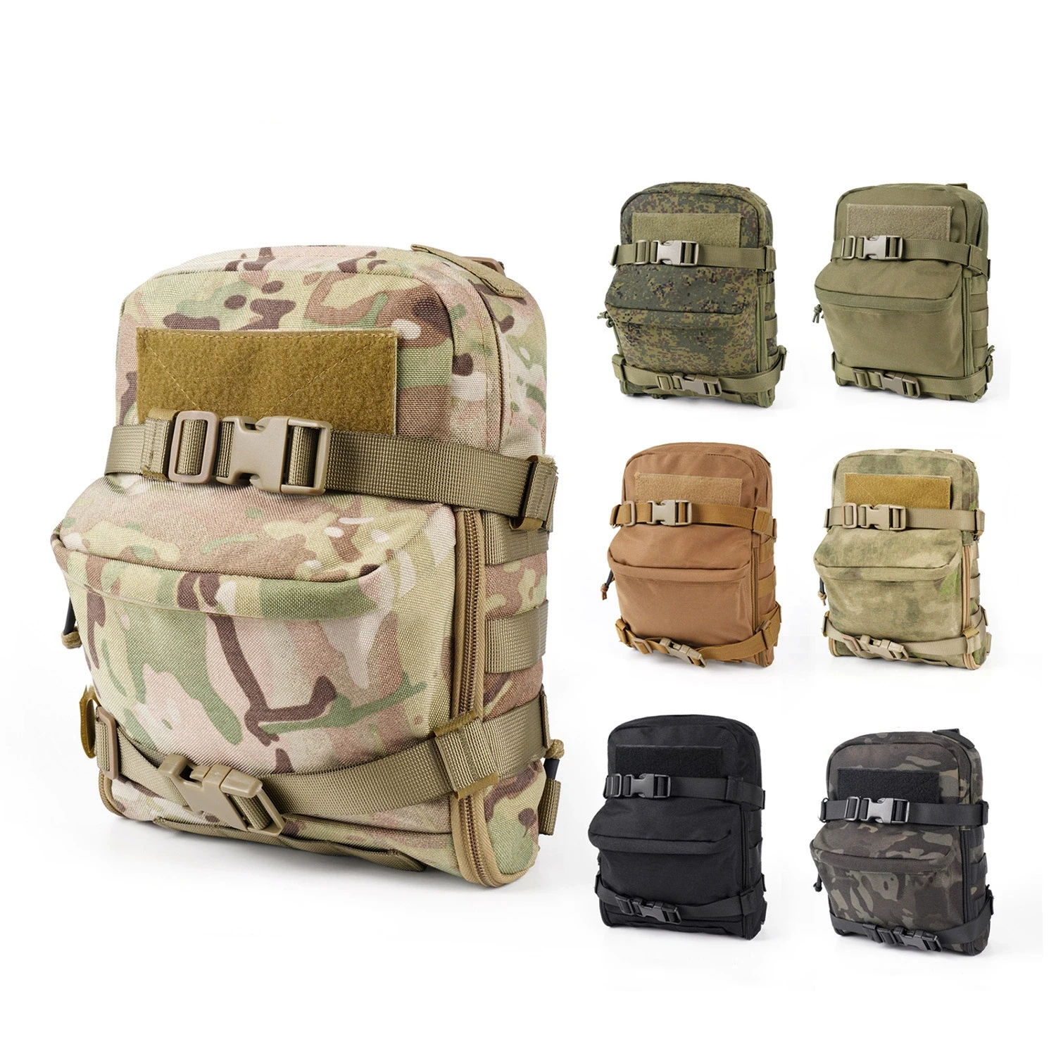 

Mini Tactical MOLLE Hydration Pack Water Reservoir Bag Outdoor Water Bladder Carrier Pack for Vest Backpack
