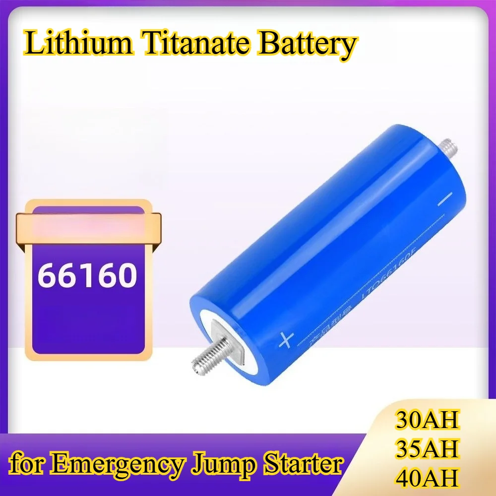 

45Ah 2.3V Lithium Titanate Battery Cell for Emergency Jump Starter/RV Household Energy Storage High Rate Discharge Extreme