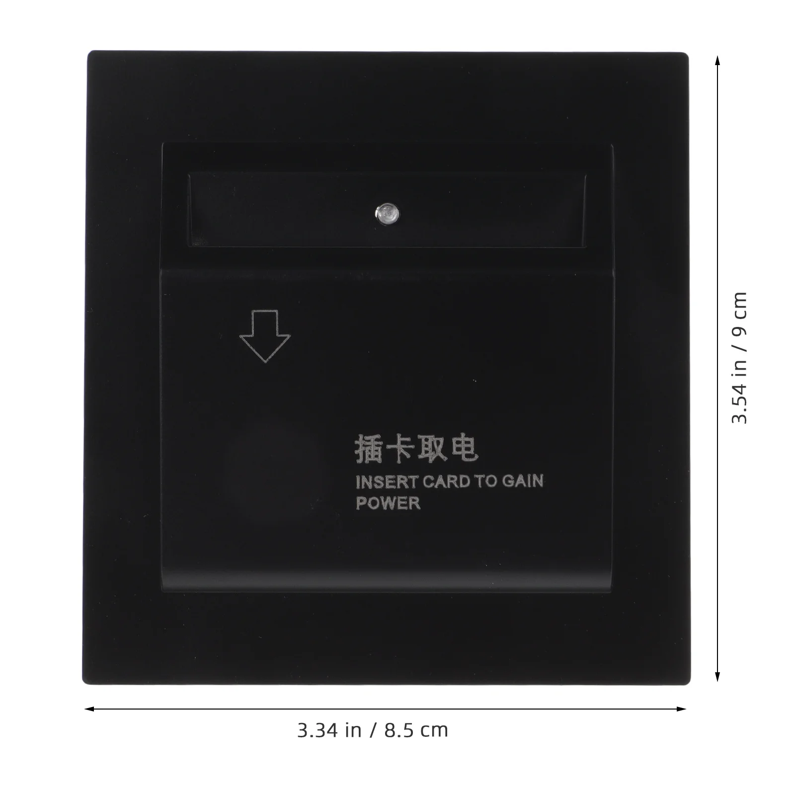 

40A Card Insertion Power Switch Panel Hotel Room Energy Saving Sensor Wall Reader House Supply Guesthouse Decoration