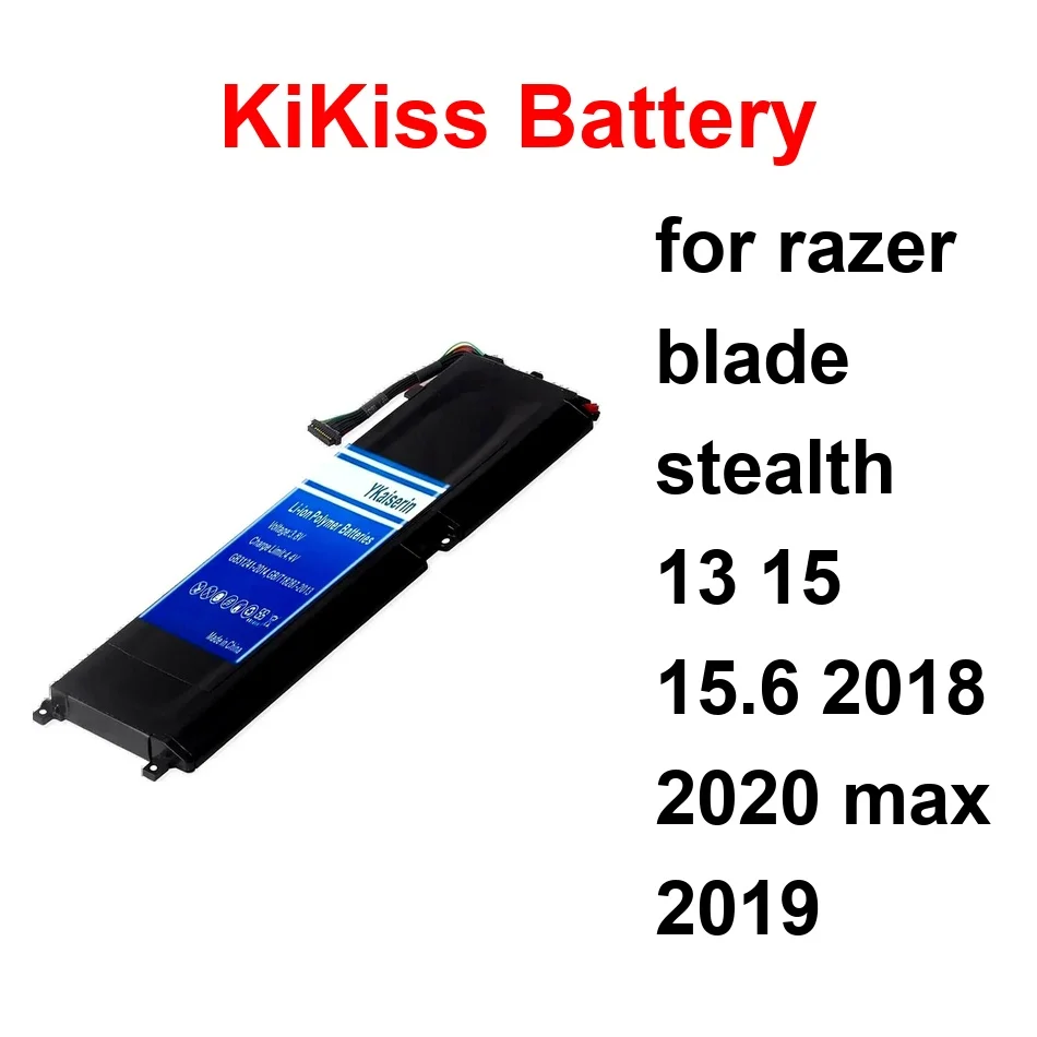 

Аккумулятор 5800-6500 мАч для Razer Blade Stealth 13 15 15.6 2018 2020 Max 2019 RC30-0281 RC30-0328 RC30-0270 RZ09-0270 RZ09-03006