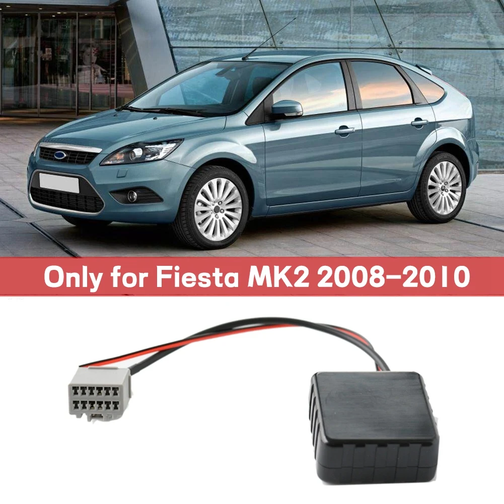 Car Bluetooth Module AUX Audio for Ford Fiesta MK2 2008-2010 Radio Stereo Aux Cable Adapter Wireless