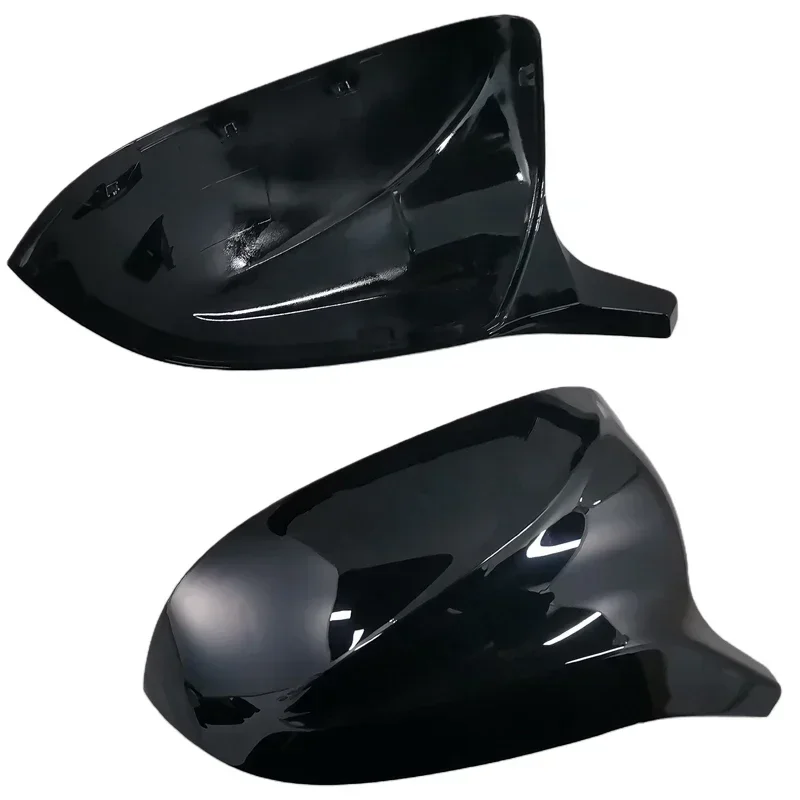 2Pcs Glossy Black carbon pattern Rear Side View Mirror Covers Shell Replacement For BMW X3 G01 X4 G02 X5 G05 X6 G06 X7 G07 view 6