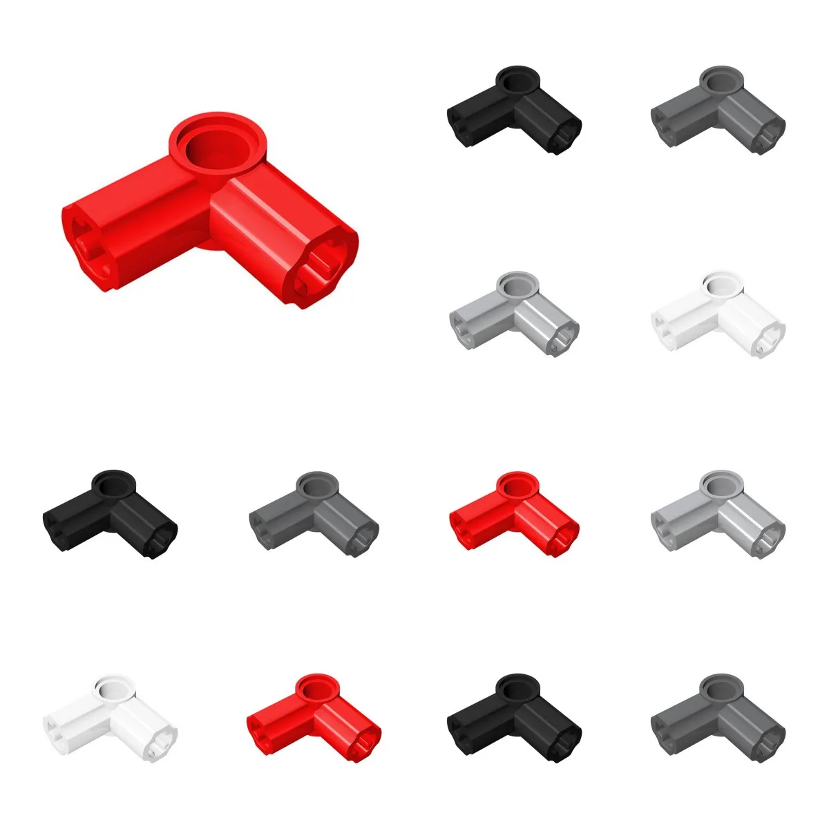 

50pcs 32014 Axle and Pin Connector Angled #6 Brick Collections Bulk Modular GBC Toys For Technical MOC DIY Buildings Blocks Comp