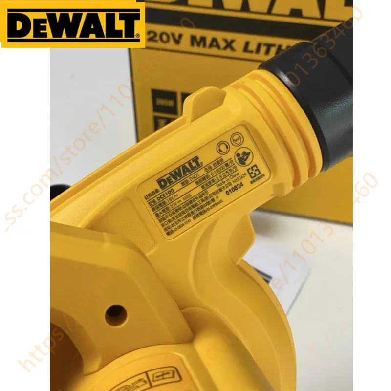 DEWALT DCE100 20V Compact Jobsit Blower Tool Only Dust Collector Home Computer Sootblower DCE100N 