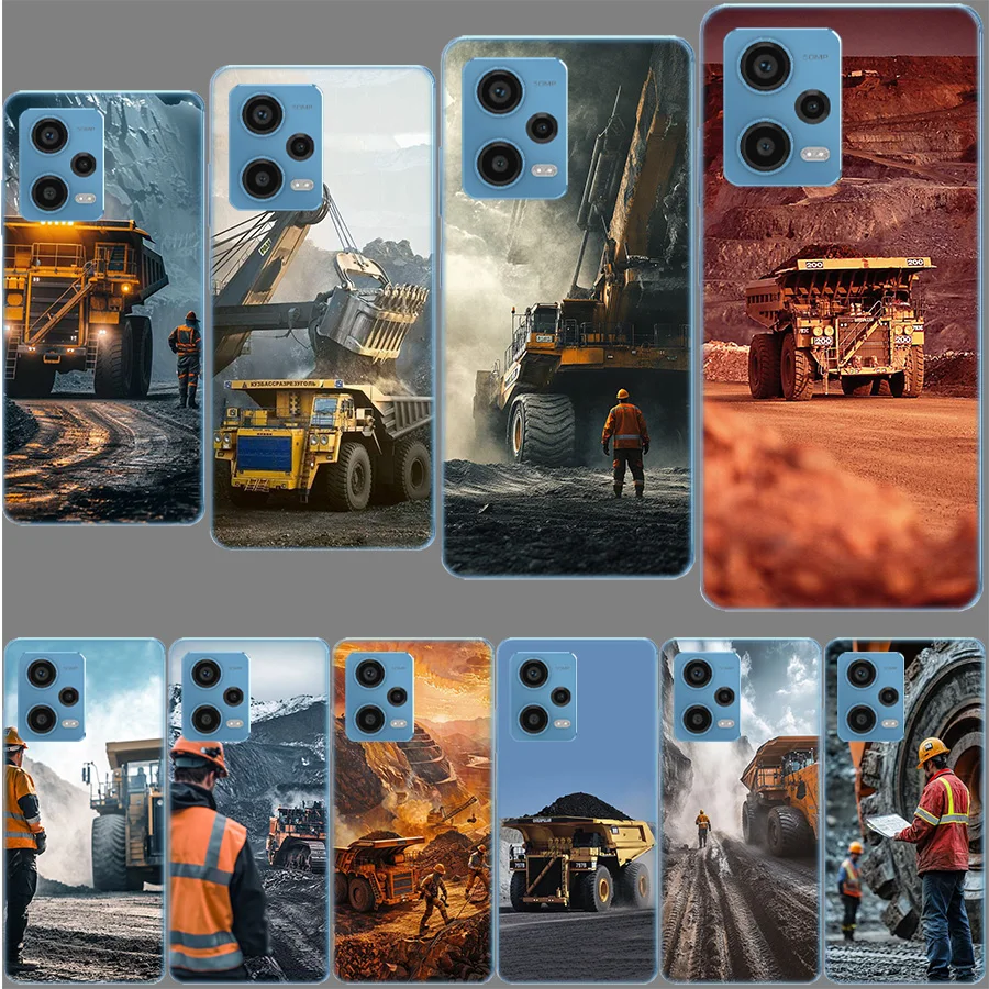 เคสโทรศัพท์ลายรถบรรทุกสำหรับงา - Dump Truck Heavy Equipment บทวิจารณ์และราคา