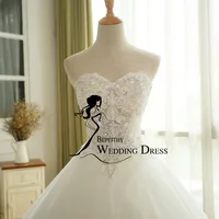 BEPEITHY Customized Sexy Sheer Lace Crystal Ball Gown Wedding Dress Sweetheart Vintage Princess Bridal Dresses Vestido De Novia - Image 3