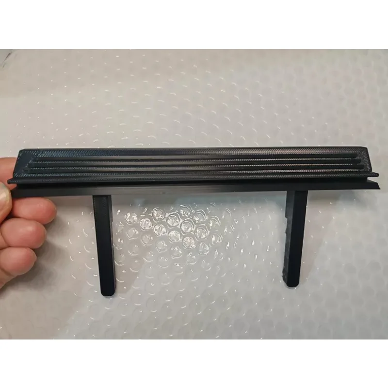 Custom 3D Printed Side Steps / Rock Sliders for MJX H8H 1/8 RC Crawler, Bolt-On Upgrade Modified Parts, No Drilling Required