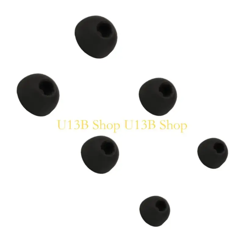 U13B Silicone Replacement Eartips for Long Wearing Comfort with L Sizing
