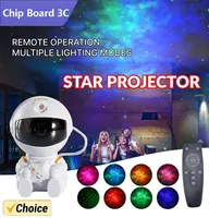 Galaxy Star Projector Night Light – Astronaut-Themed LED Starry Sky Lamp for Bedroom, Home Decor & Kids Gift