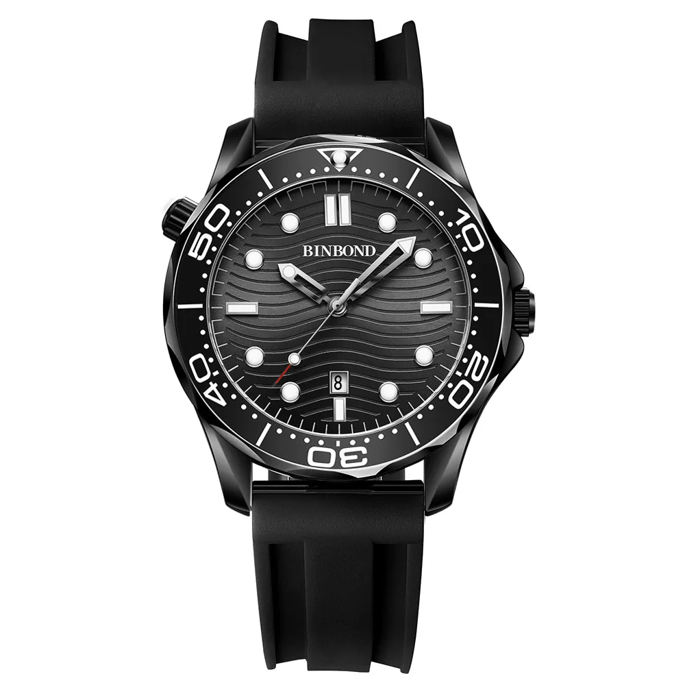 Blue Sport Watches for Men Top Brand Luxury Chronograph Man Watch Military Quartz Clocks Luminous Hands Relogio Masculino
