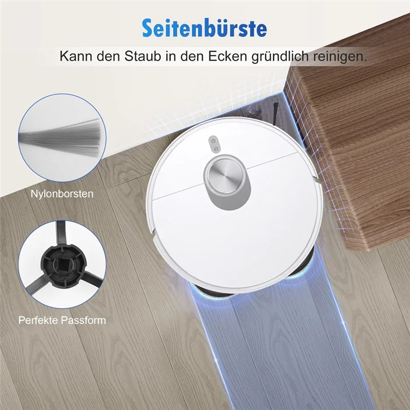 Stable-Accessories For Xiaomi Robot Vacuum X20 Max / X20 Pro Robot Vacuum Cleaner, With Main Brush, Wipes,Dust Bags,Filters