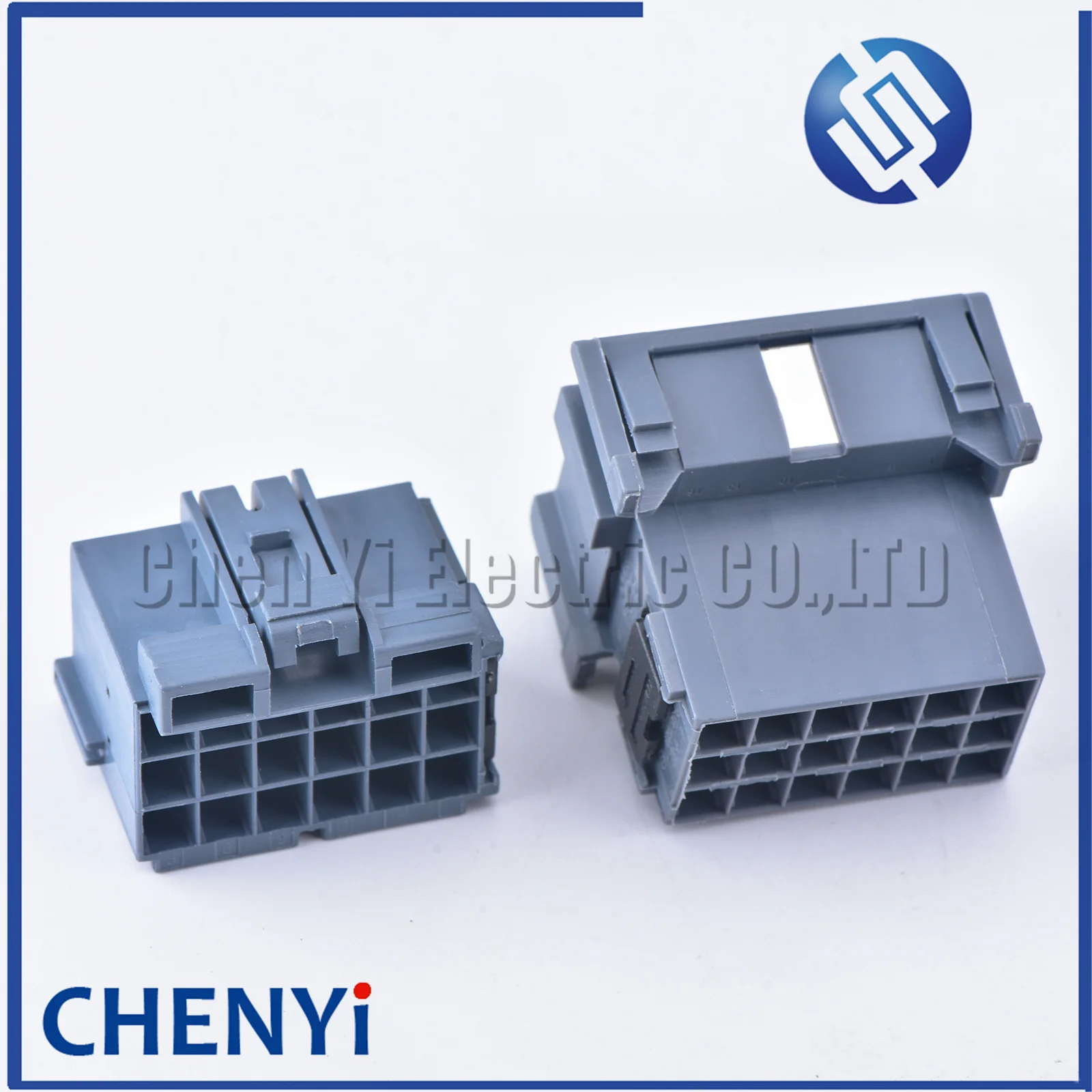 1 set 18 Pin Car grey Connector Male Female Quick Connector Car Harness Connector Plug 1-967624 1-967629 With Pins