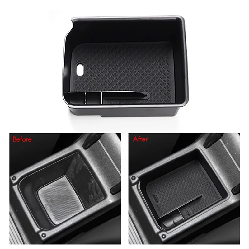 NEW-Car Armrest Storage Box For-Golf 8 MK8 GTE R 2020 2021 Central Control Armrest Box Auto Interior Accessories