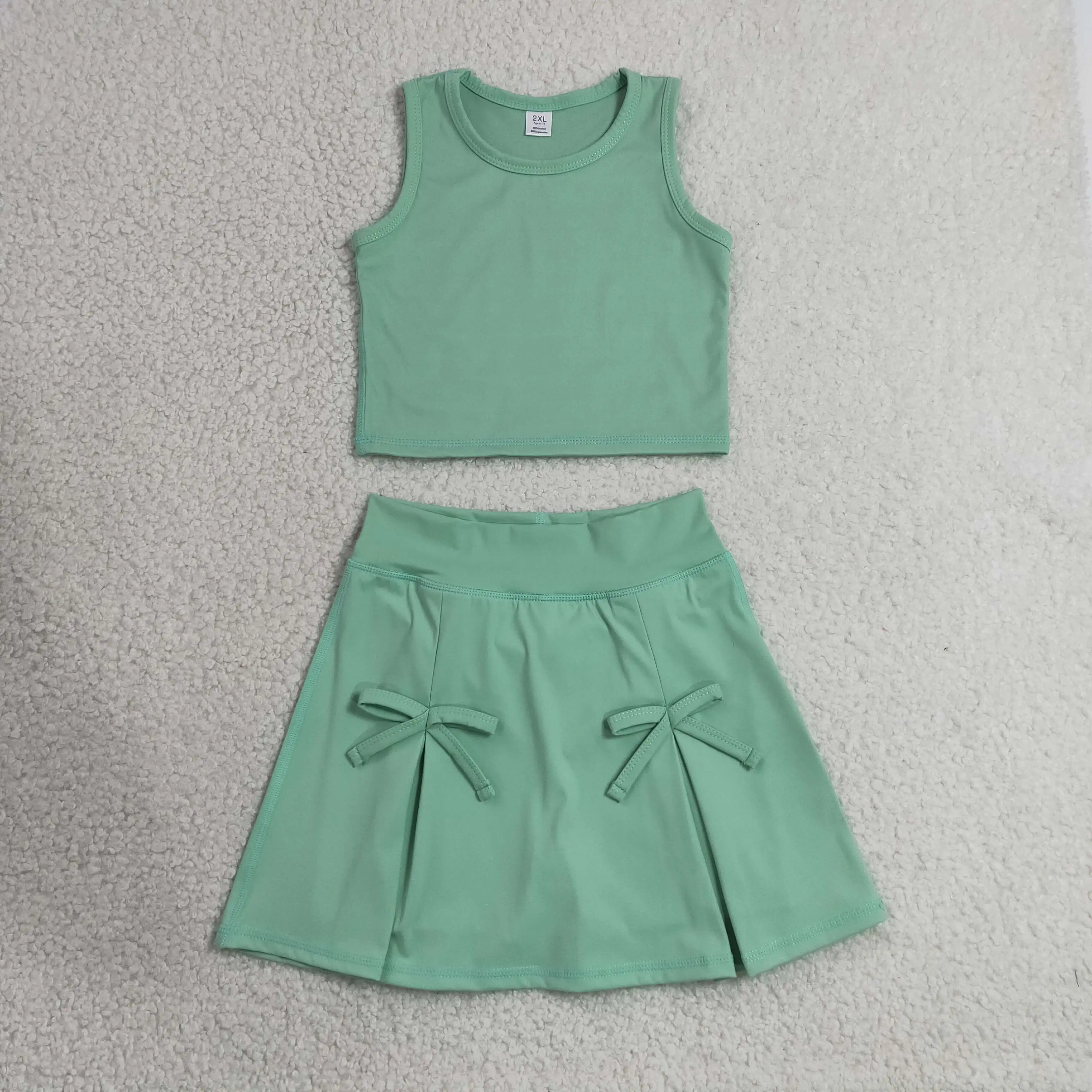 卸売幼児用ボウシャツ、フリルスカート、ショートパンツ、キッズ - Baby Yoga Clothing のレビューと価格