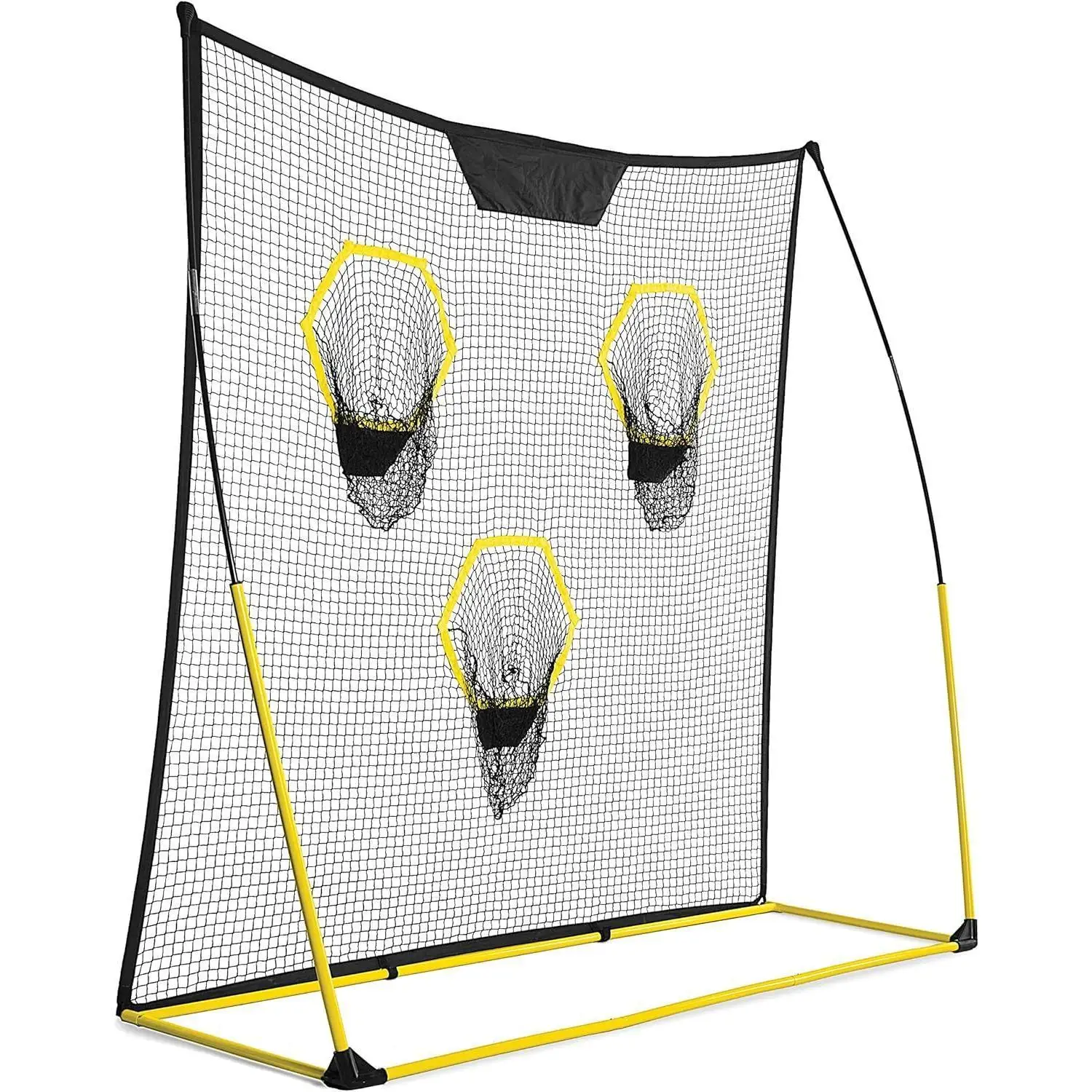 W_Football Net: portería de entrenamiento portátil y duradera para práctica de fútbol: fácil configuración, diseño estable, ideal para mejorar el paso