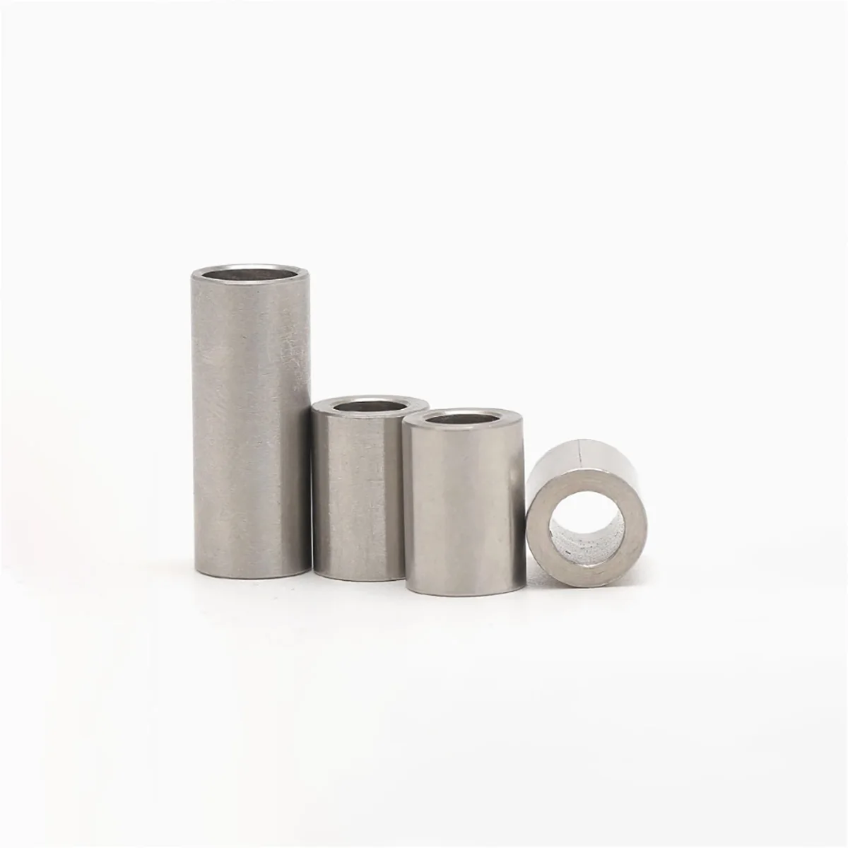 304 Stainless Steel Elongated Cylindrical Steel Sleeve, Hollow Toothless Bushing M5M6