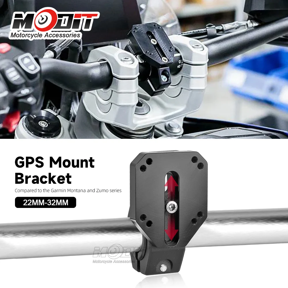 

For BMW R1250GS R1200GS GSA 32mm Handlebar GPS Mount Navigation Bracket R 1250 GS/Adventure R1200GS ADV S1000XR 2015-2019