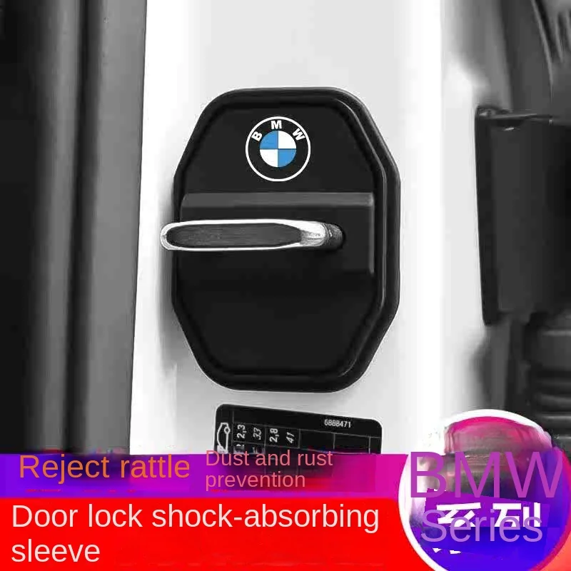 

Anti-collision of BMW door lock buckle cover X1 F48X3X4G02X5F15X6f18G05G06F49 silicone door lock cover protection cover