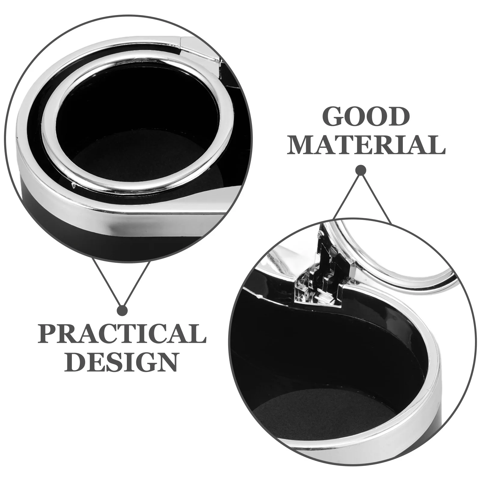 

Double-Hole Car Plastic Cup Holder Durable Multipurpose Automotive Drink Rack for Cans Cups Cards Phone Car Accessory Organizer