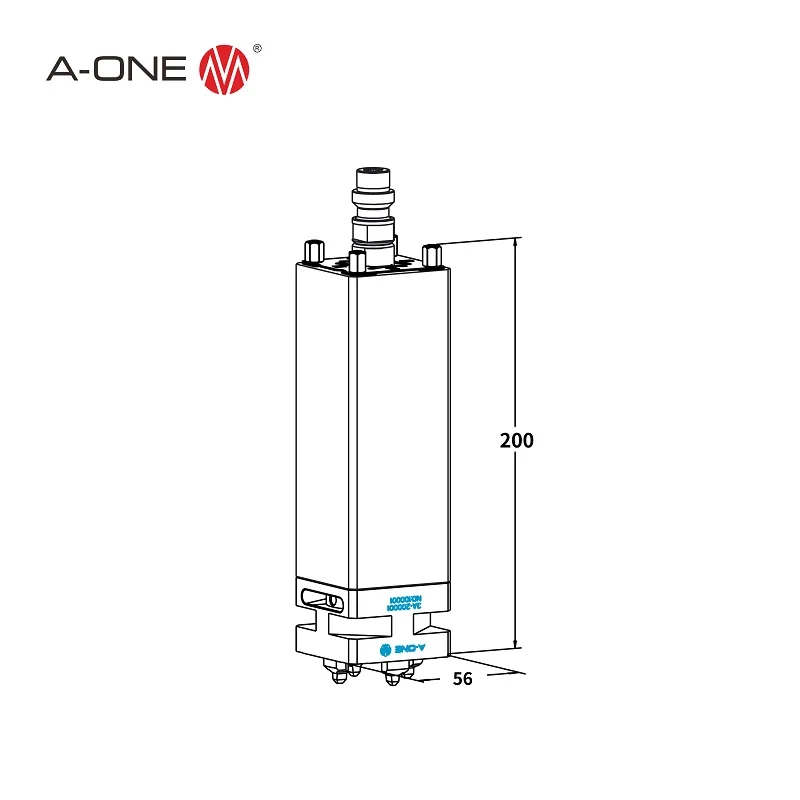 A-ONEFT-01769 manual aluminum extension chuck for EDM use 3A-300018