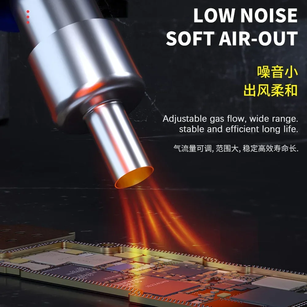 MECHANIC 957DW Soldering Stations Desoldering Station with Two-scroll Hot Air Rework Station for Heating Main Board Tin Solder