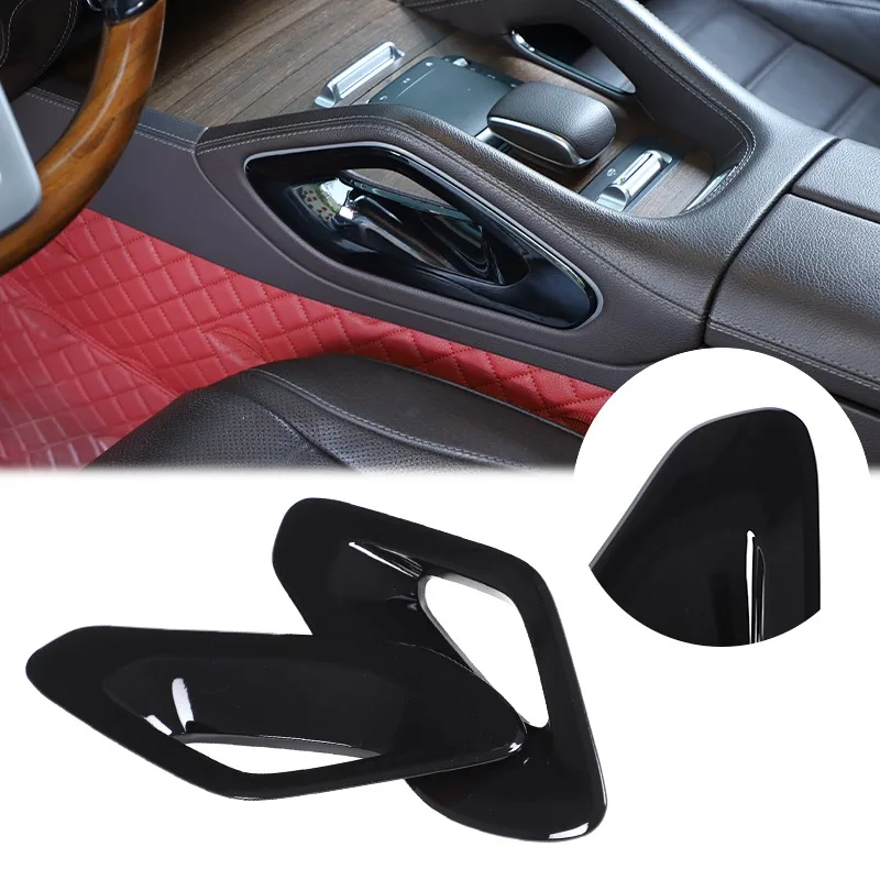 

ABS For 2020+ Mercedes-Benz GLE/GLS W167 X167 Center console sides armrest frame trim coverstickers Car Interior Accessories