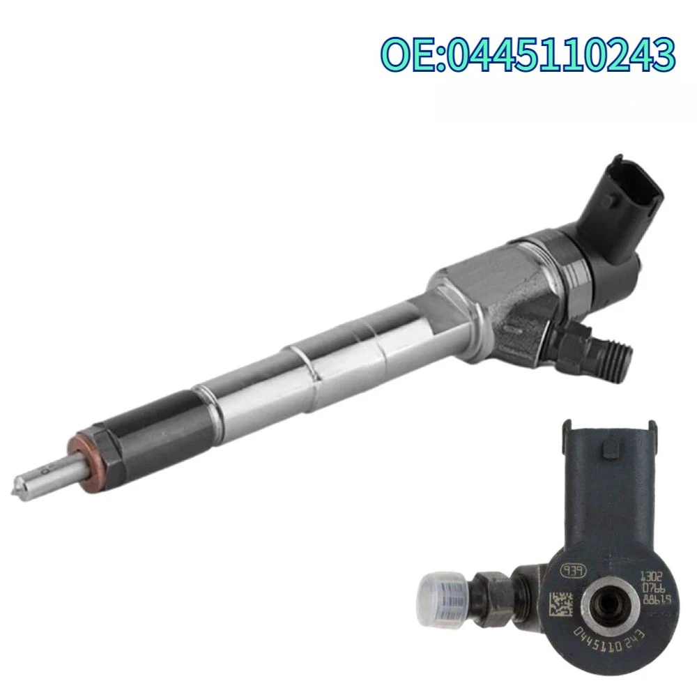Original High Quality New For 0445110243 Diesel Common Rail Injector 55221020 Auto for Alfa Romeo Fiat Opel Vauxhall 0986435104