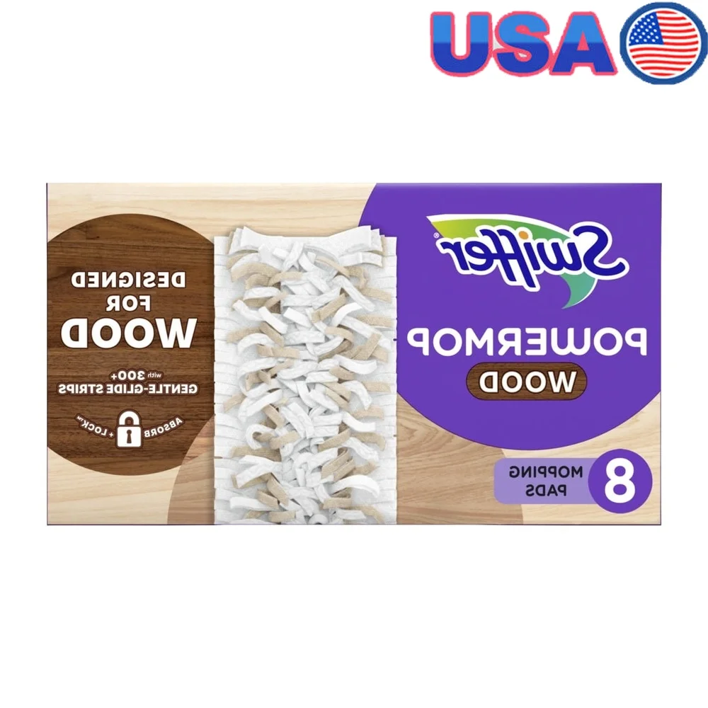 

Насадки для швабры для чистки деревянного пола, 8-счетные нежные скользящие полоски, поглощают замок, грязь, безопасные готовые полы, влажная уборка