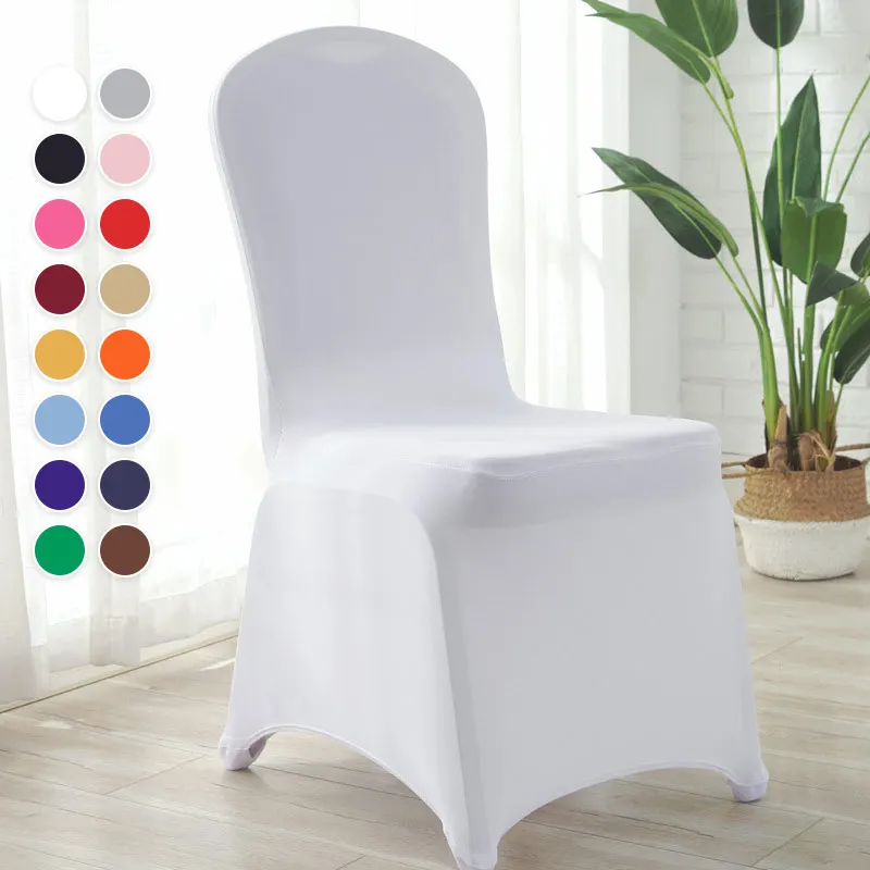 

Wedding Chair Covers Spandex Stretch Slipcover for Restaurant Banquet Hotel Dining Party Universal Chair Cover