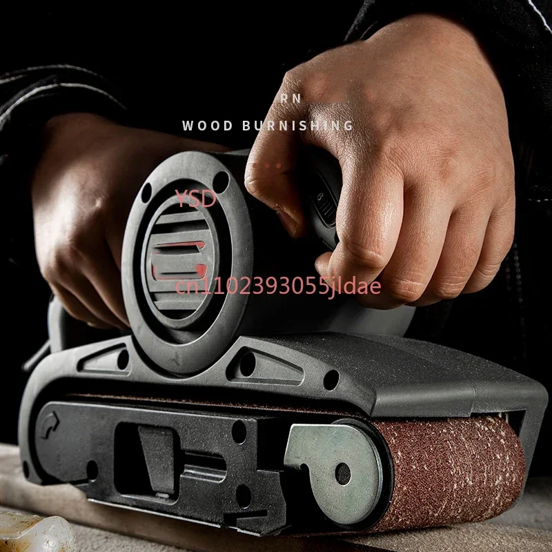 ponceuse-a-bande-electrique-hbs76b-220v-pour-le-travail-du-bois-machine-a-polir-a-fond-plat-avec-sac-a-poussiere-outil-de-finition-du-bois