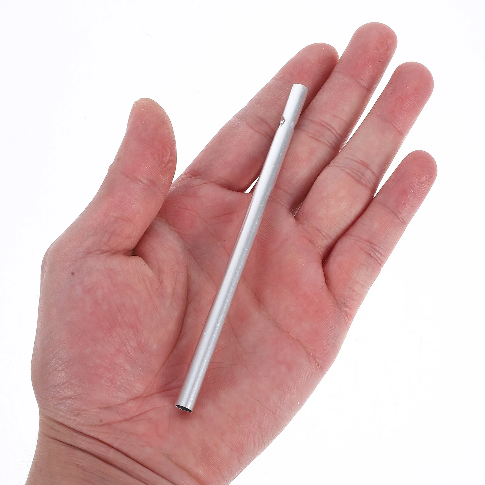 

30Pcs Wind Chime Making Kit with 5 Lengths Aluminum Tubes Silver Color Rust Resistant for Crafting Pendant Decorations