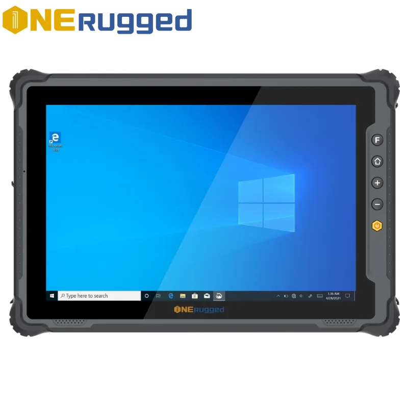 ONERugged M10J Industrial Rugged Tablet 10 Inch Durable IP65 Waterproof Windows 11 Handheld Tablet for Outdoor Field Work