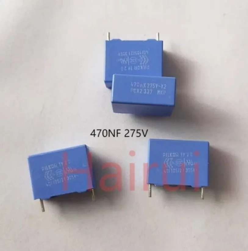 10PCS/LOT  PILKOR film capacitors 680nF, 330nk, 470nK, 220nK, 680nK, 275V, PCX2 MKP337 series