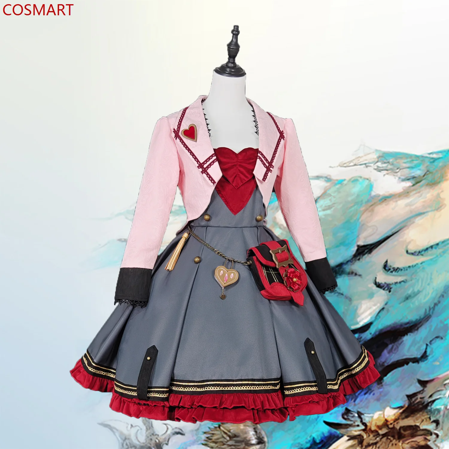 

Final Fantasy Ff14 Valentine S Day Dress Cosplay Costume Cos Game Anime Party Uniform Hallowen Play Role Clothes Clothing