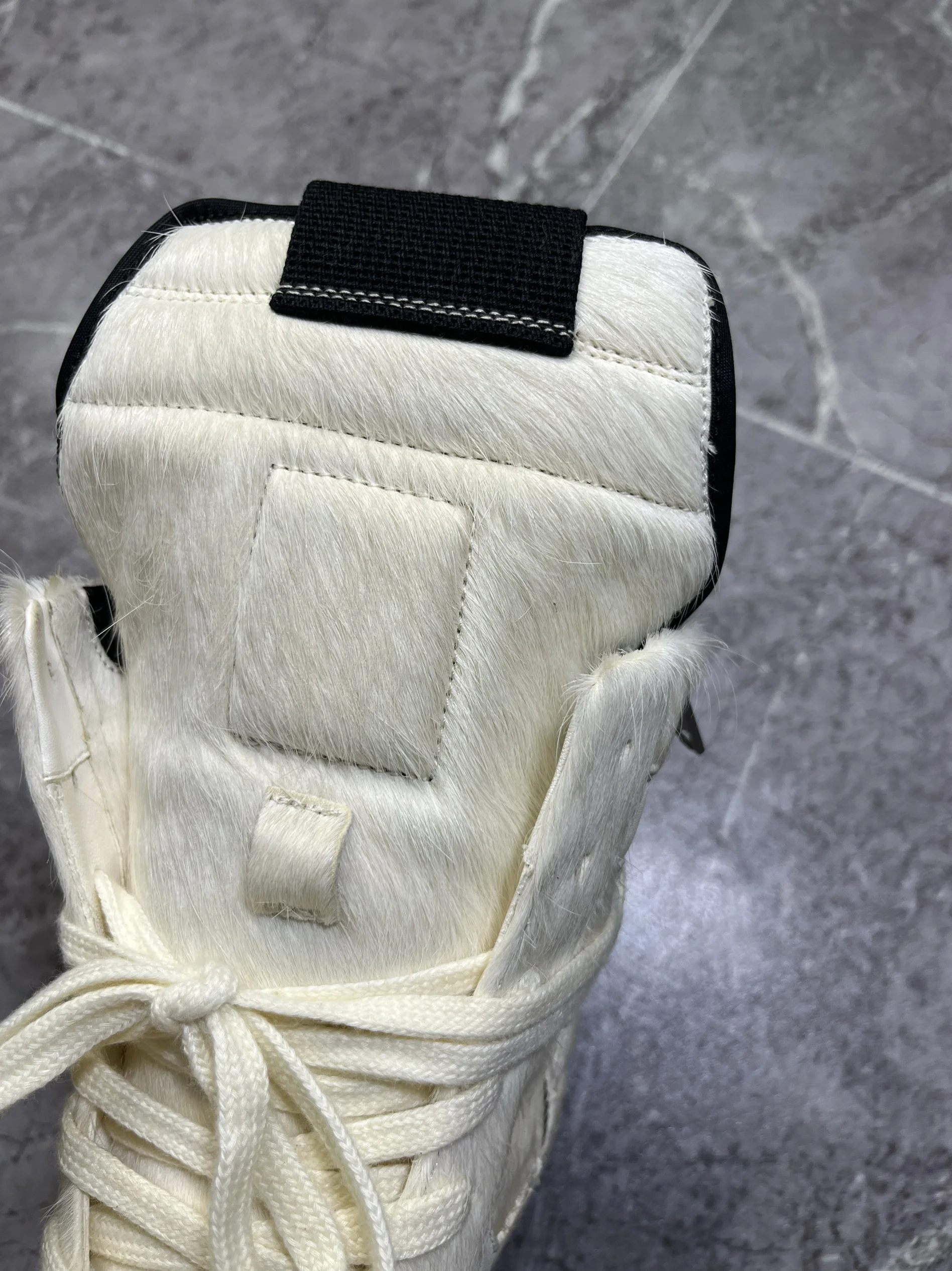 Classical Shoesking Real Fur Exclusive Handmade DunK Trainer Sneakers Boots