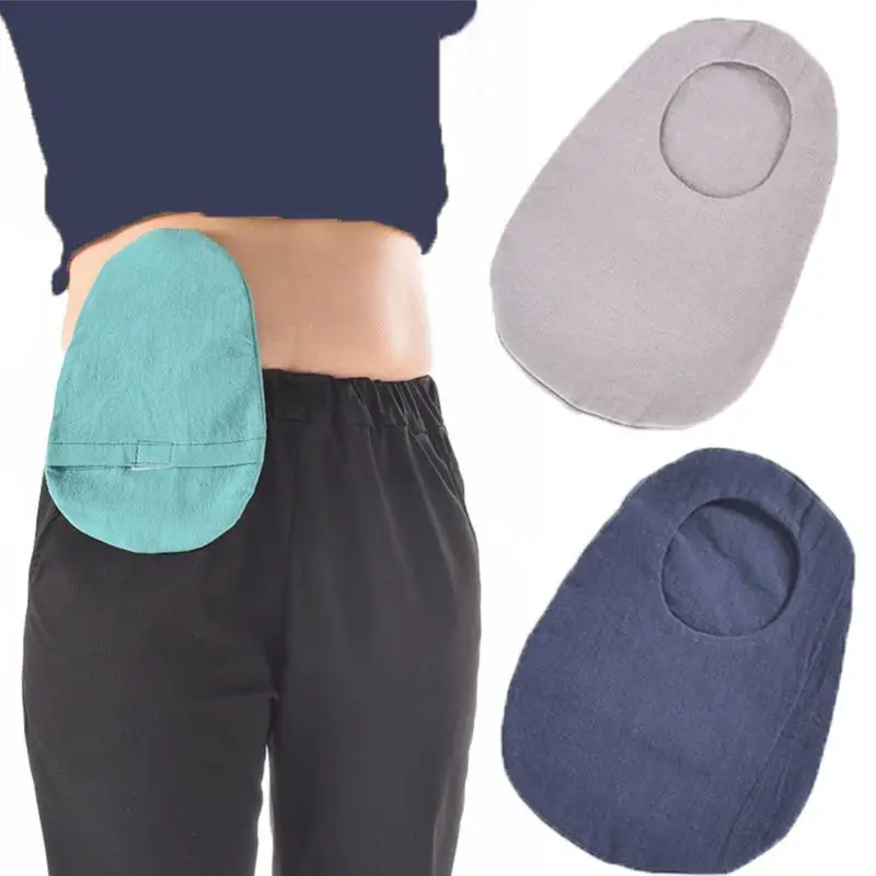 1 Stück Wiederverwendbare Stoma-Abdeckbeutel Waschbarer Ostomiebeutel-Schutz Verstellbare Atmungsaktive Kolostomiebeutel-Abdeckung – Detail 7