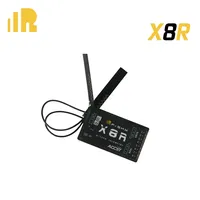 FrSky X8R 2.4G S.Port 8/16ch Telemetry Receiver X8R-PCB RX for Taranis  X9D X9D PLUS- PCB Antenna