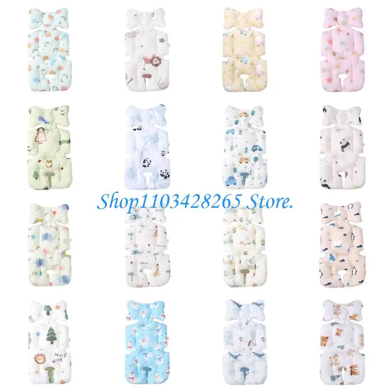 

Подушка для сиденья детской коляски с героями мультфильмов, подушка для автомобильного сиденья, дышащая подушка для детской для