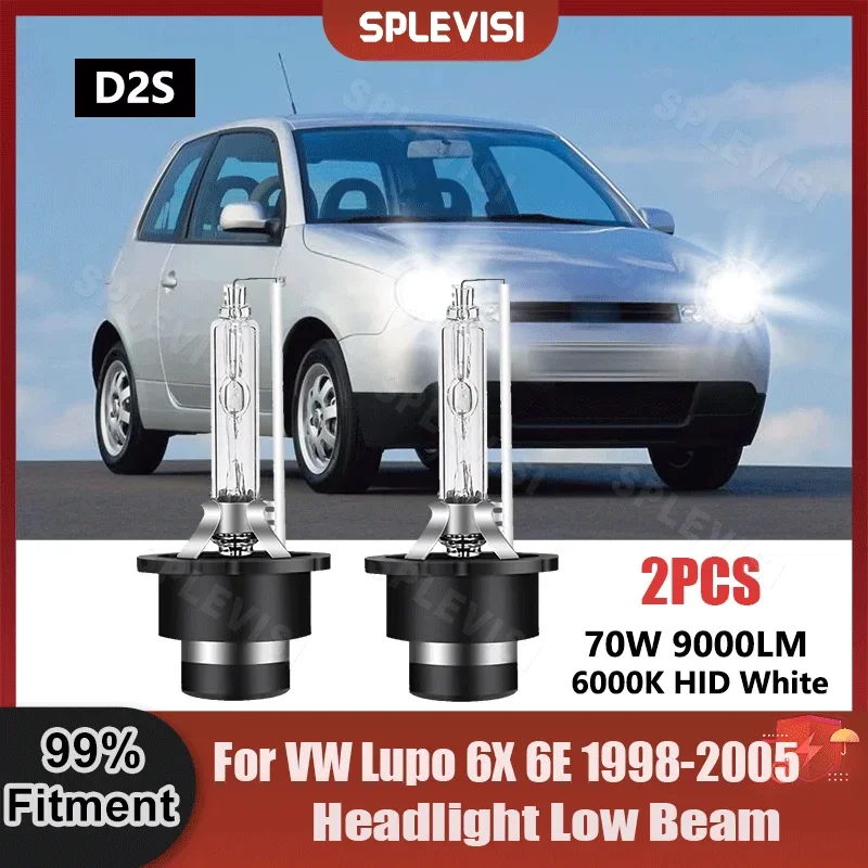 

Plug And Play 250%, яркость D2S, фара ближнего света, ксеноновая лампа для VW Lupo 6X 6E 1998 1999 2000 2001 2002 2003 2004 2005