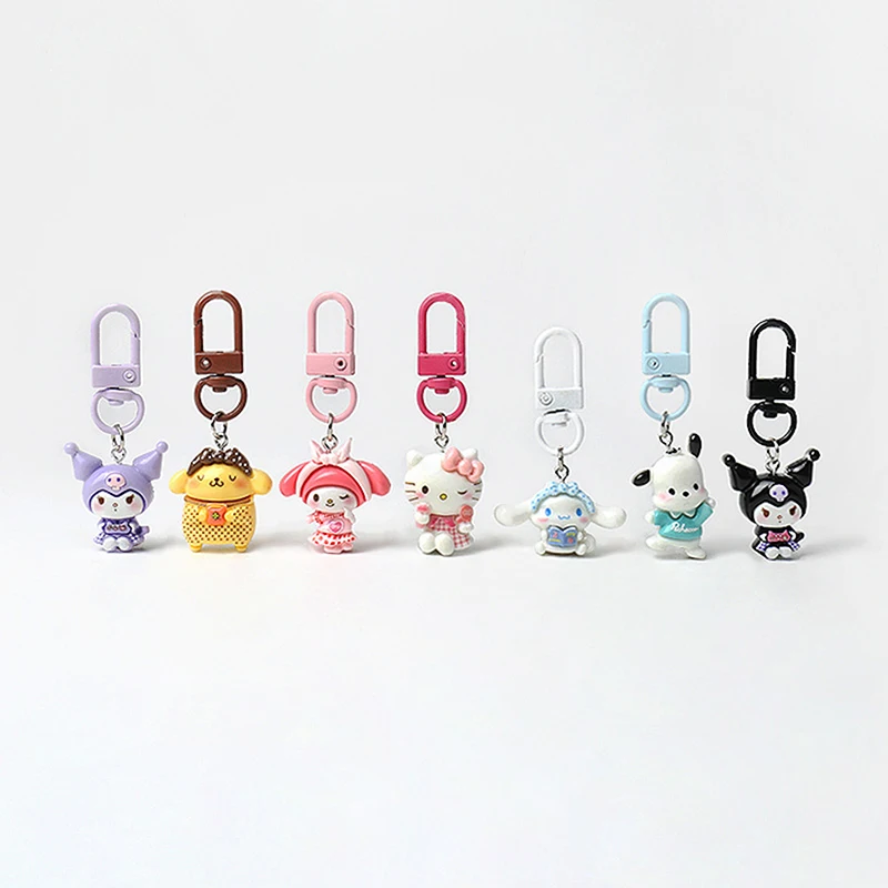 Cartoon Cute Sanrio Keychain Pendant Backpack Hangings Decoration Accessries Gift