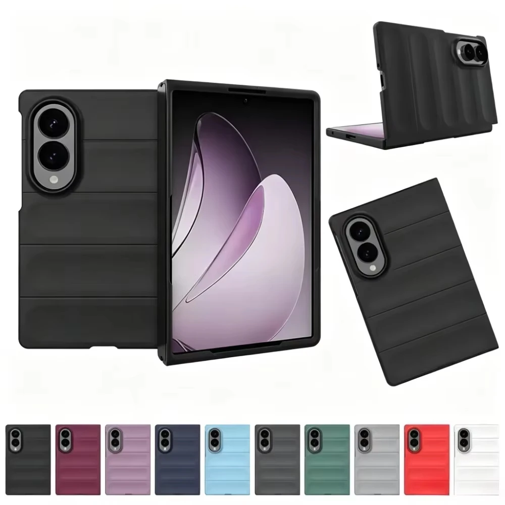 Frosted Candy Color Silicone Soft Phone Case for Samsung Galaxy Z Fold 8 Wide Z Fold 8 Ultra 7 6 Feel Shockproof Matte Cover