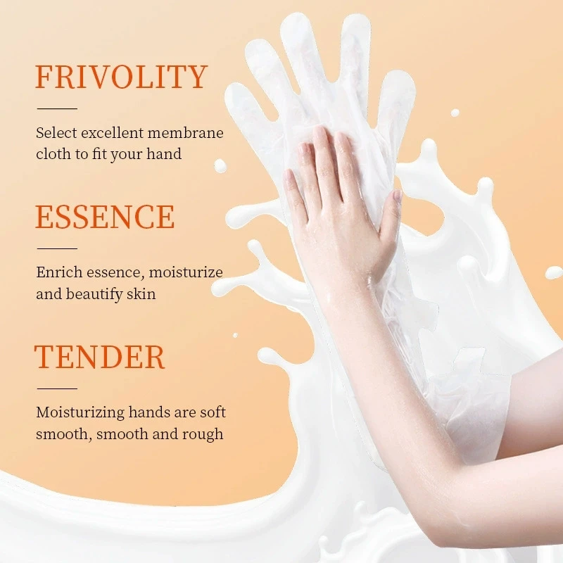 5 Pairs SADOER  Niacinamide Hand Mask and foot mask Moisturizing Nourishing Brightening Smooth Hands Gloves Skin Care Products