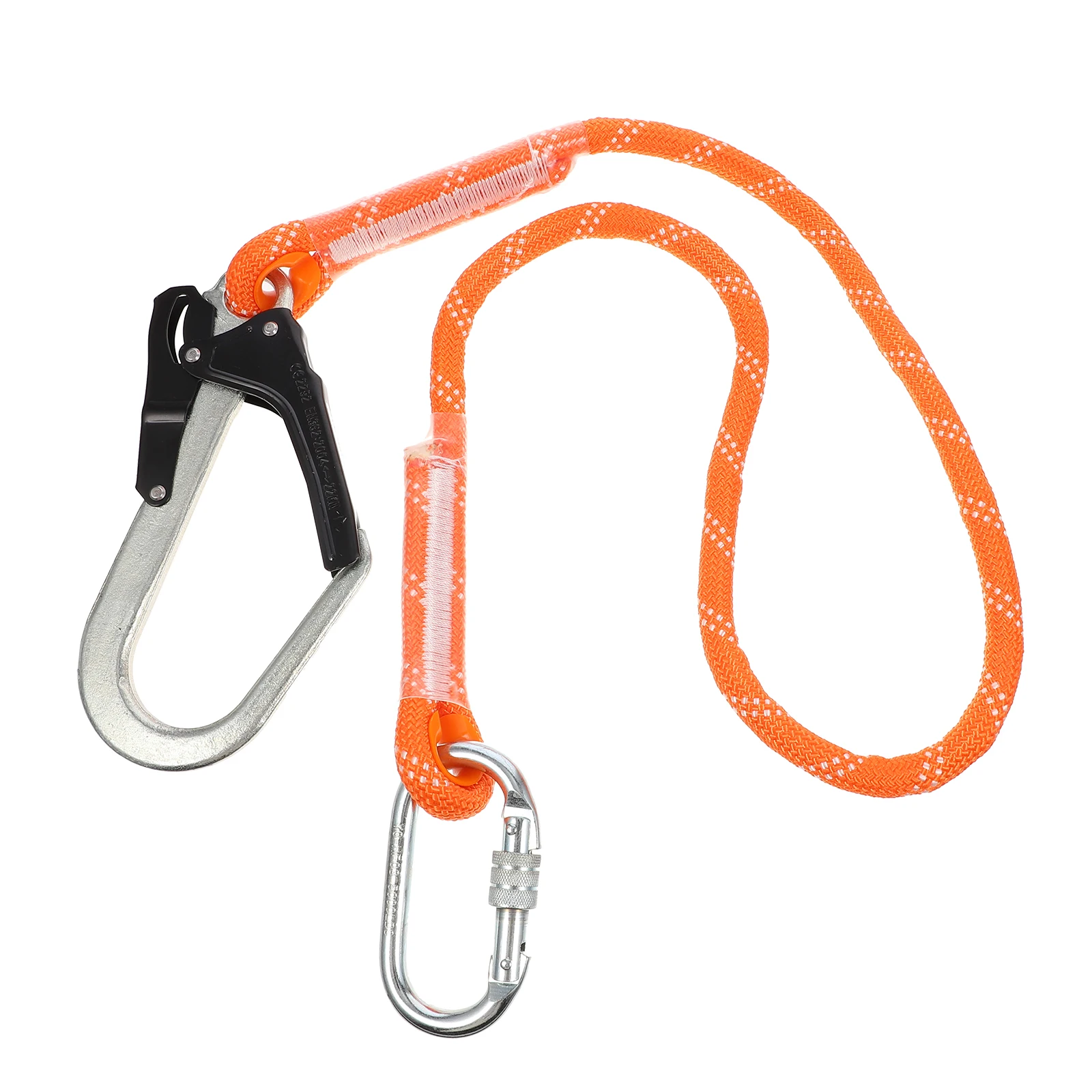 

Heavy Duty Safety Rope Climbing Polypropylene Woven Single Hook Lightweight Wear Resistant for Mountaineering