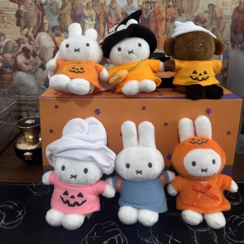 

In Stock Miffy Plush Blind Box Pendant Plush Doll Anime Figurine Pendant Classic Charm Collectible Gift Series Ornaments