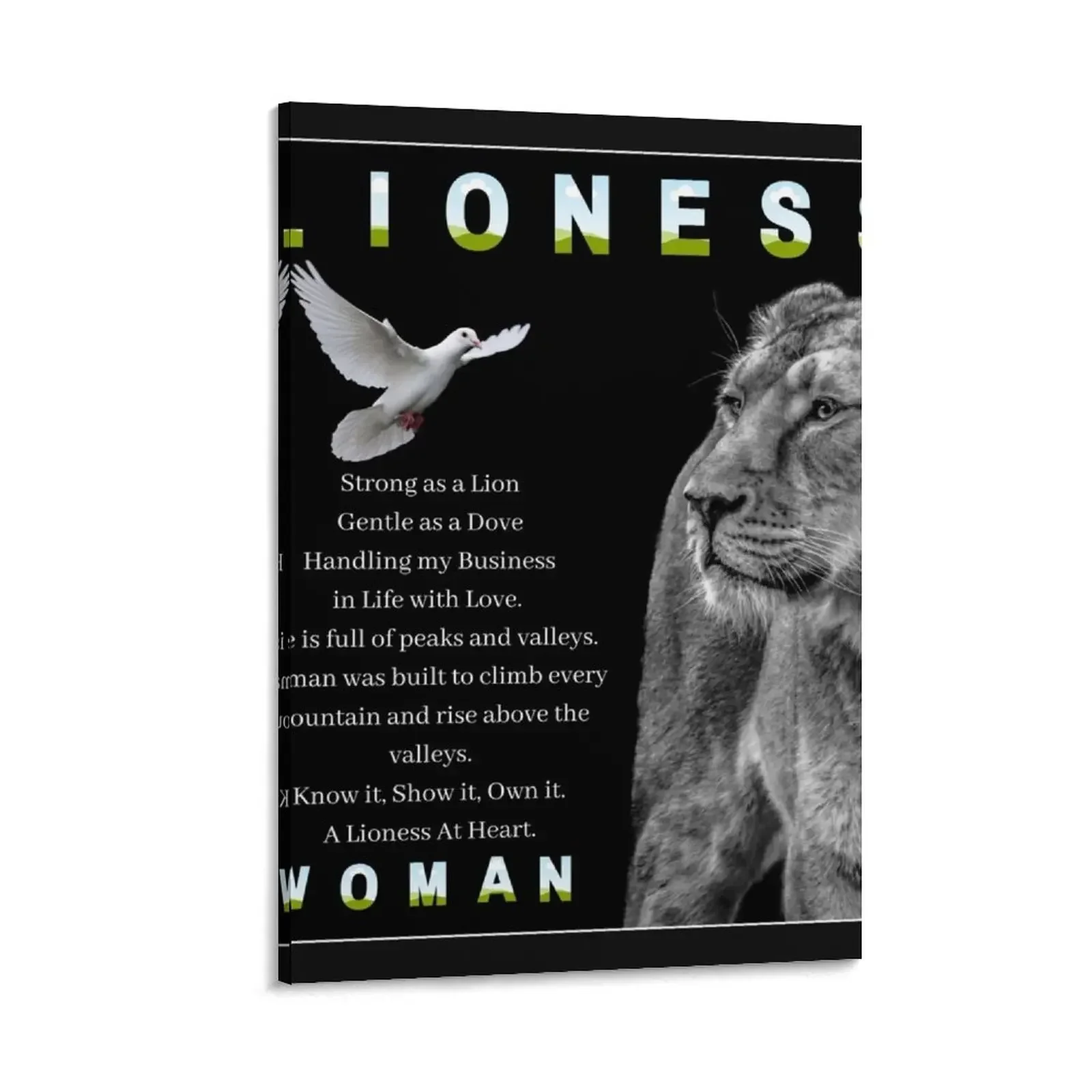 

Lioness Canvas Painting decorative pictures for the room bedroom decor nordic home decor home decors accessories