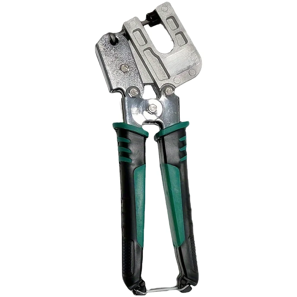 Metal Punch Tool 22.5x9cm Perforating Pliers for Ceilings Partitions Industrial Grade Carbon Steel Rolling Pulley