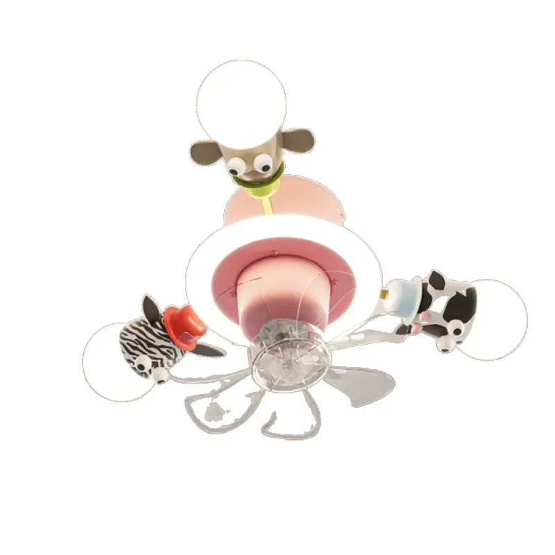 

Children's room lights, cartoon animals boys and girls bedroom led eye protection ceiling lights